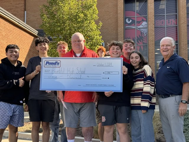 Bountiful High School second place winners.