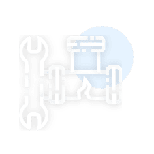 White plumbing services icon.